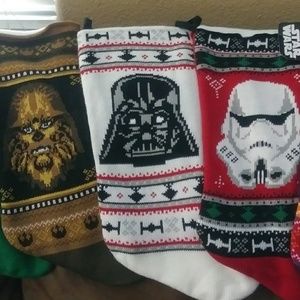 Star Wars Christmas Stockings NWOT